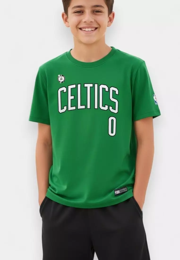 Boston Celtics Jayson Tatum #0 T-Shirt for Kids Core Collection