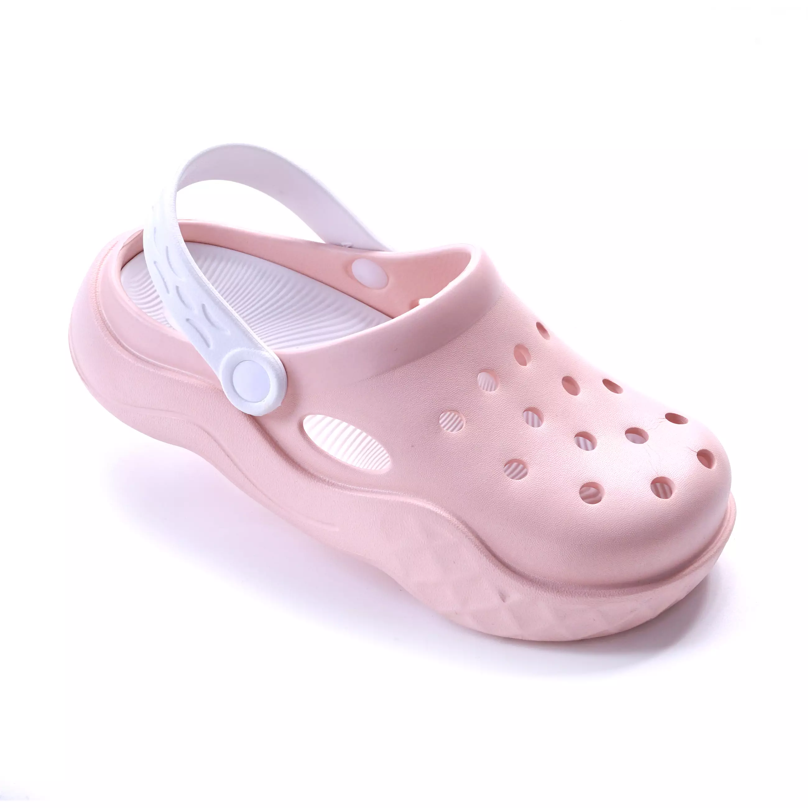 ZANDILAC - SANDAL WANITA DEWASA CH230144WD - MERAH MUDA BLUSH full karet