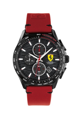 Scuderia Ferrari red Scuderia Ferrari Pilota Evo Red Men's Watch (0830880) 524E5ACB77D40BGS_1