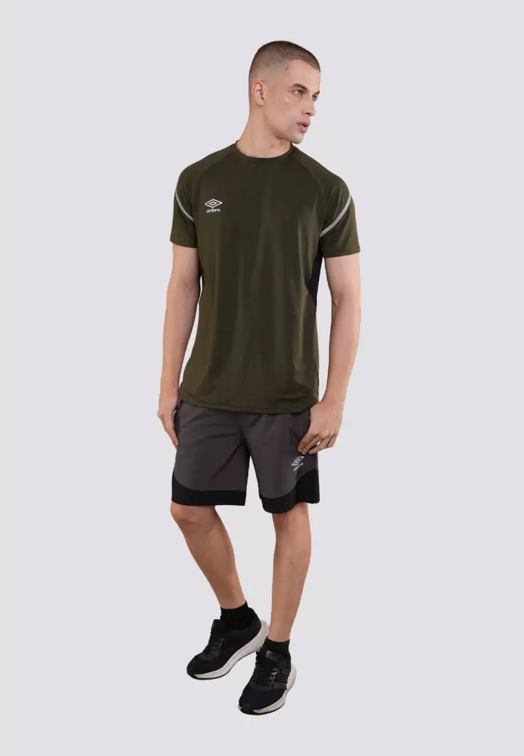 Round Neck Short Sleeved Shirt Activewear for Men