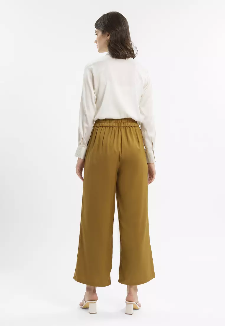 Minimal Baela Pant Deep Mustard