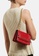 Strathberry red EAST/WEST MINI CROSSBODY - EMBOSSED CROC RUBY D07C1AC898DA05GS_7