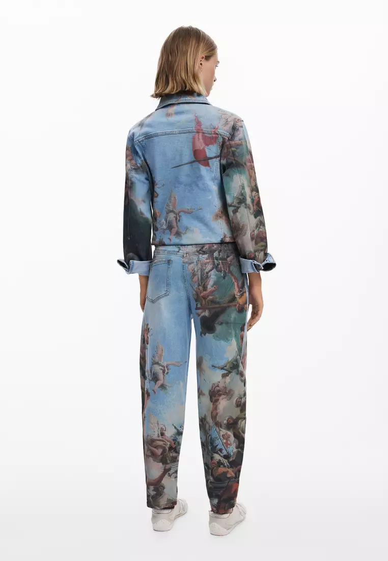 Fresh denim pants for women I Desigual.com