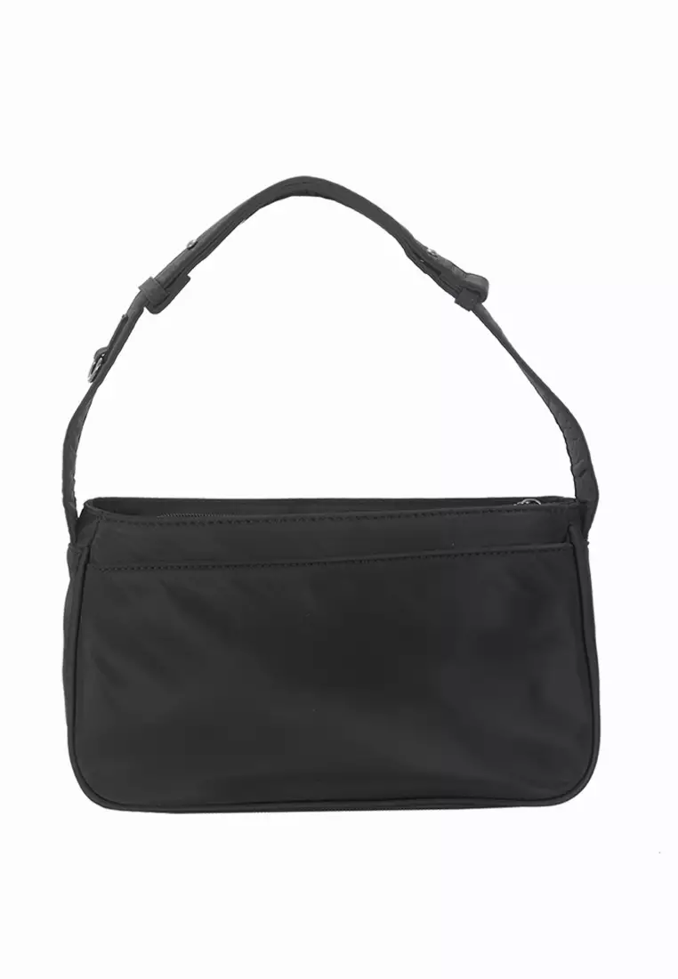 Elle Handbag B05-EL-3216 Black With Pouch acc