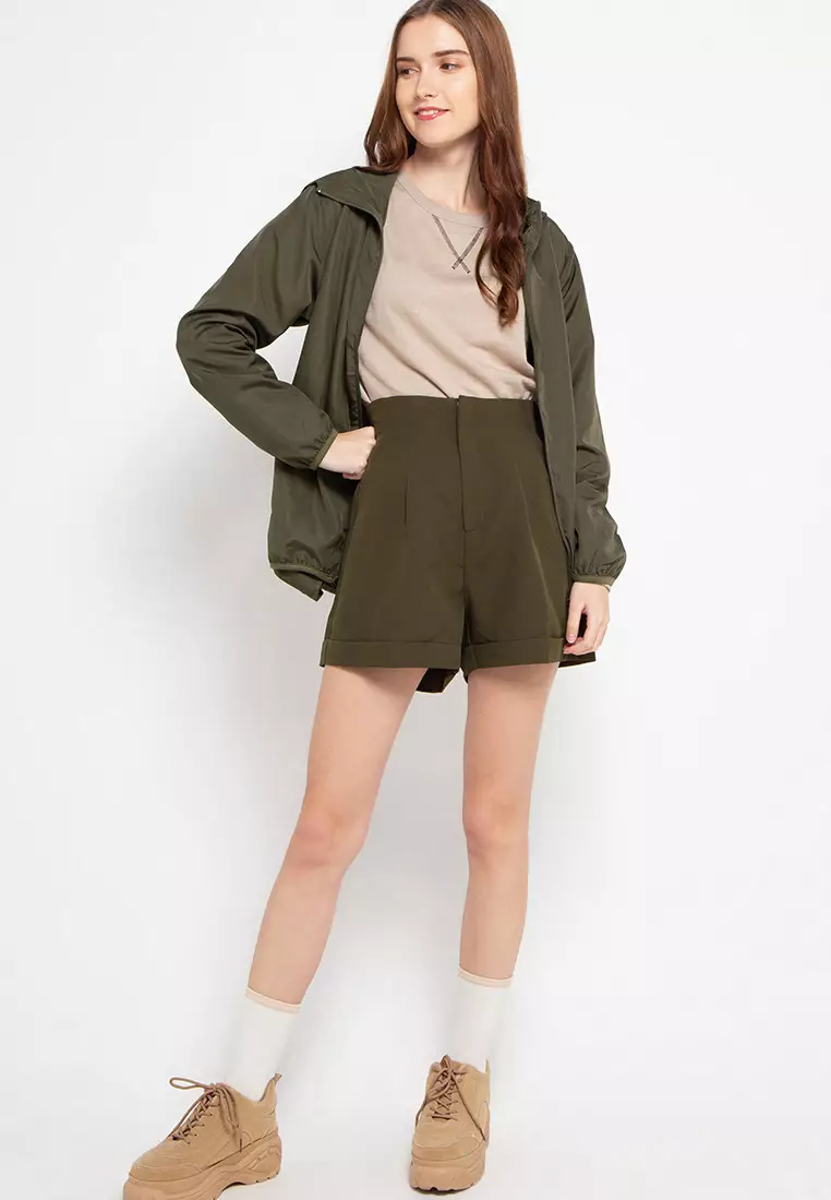 Jacket Lengan Panjang Parasut