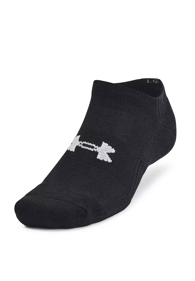 Training Cotton Unisex 6-Pack No Show Socks