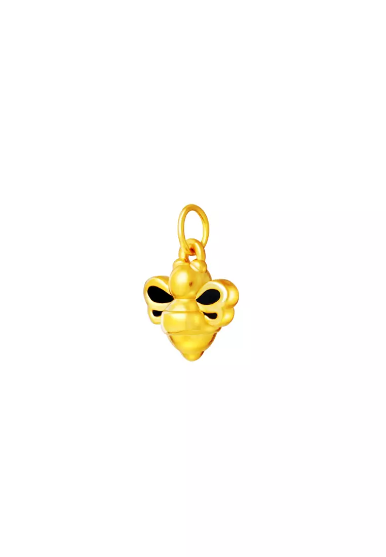 TOMEI Beez Pendant, Yellow Gold 999