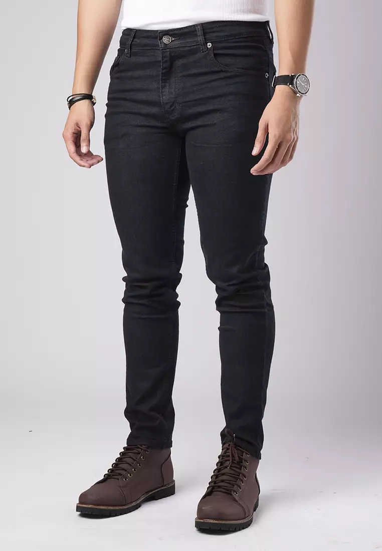 Slim Fit Jeans Jet Black