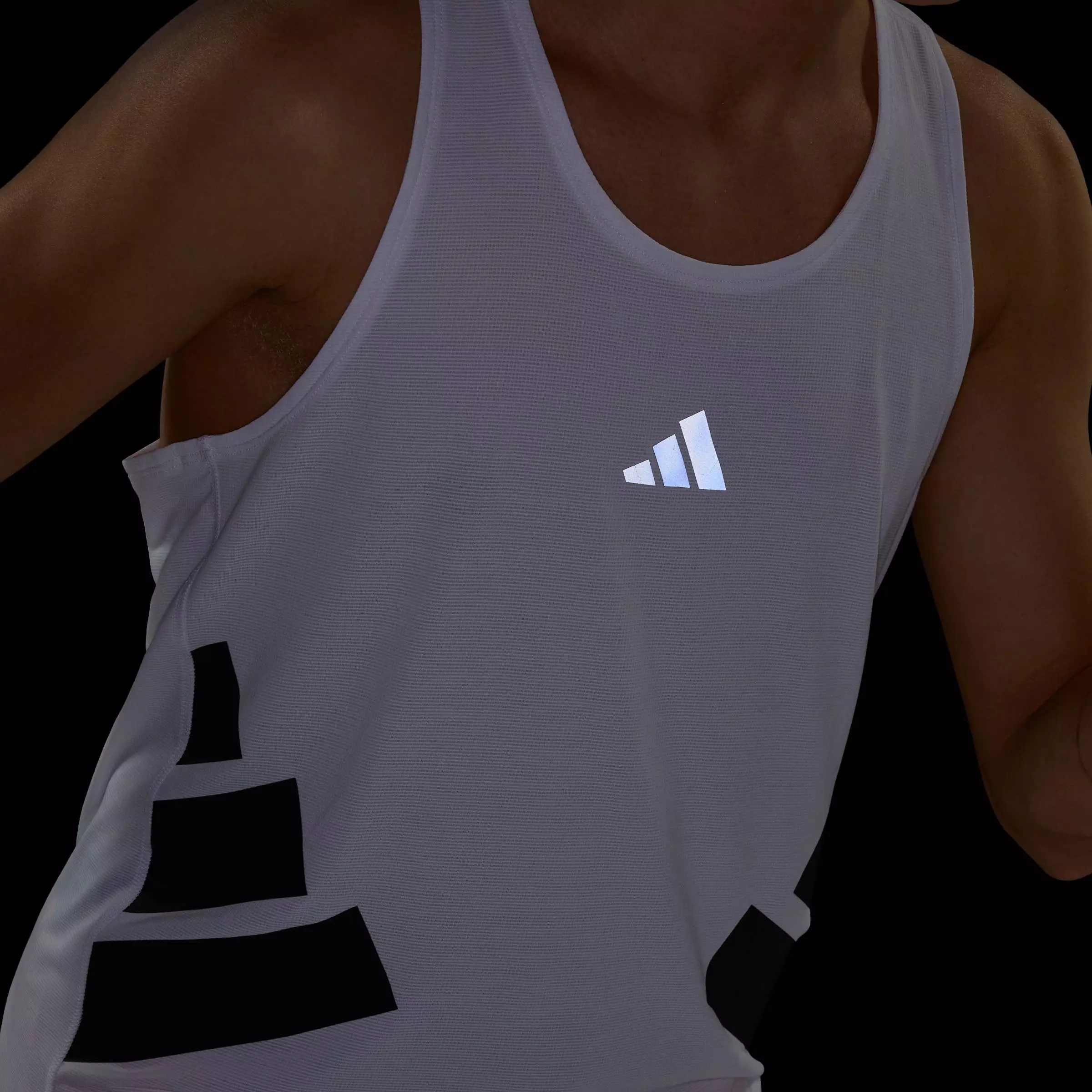 Running All Time Classics Singlet Men White KE5674