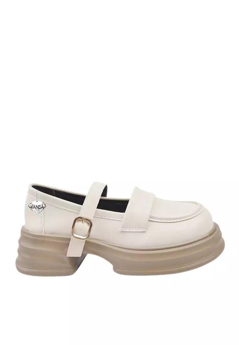 Discount on Twenty Eight Shoes  shoes - SKU: VANSA Fashion Mary Jane Platform Low Heels VSW-F-8062