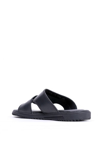 Jual Tony Perotti Tony Perotti Sandals Elroy - Black 