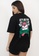 OHNII black OVERSIZED LET'S GO PLAY BEAR COTTON JERSEY TSHIRT 8D833AA8558C29GS_3