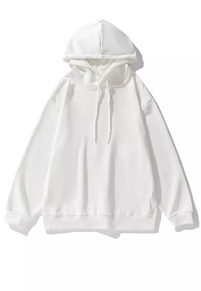 White hotsell color hoodie