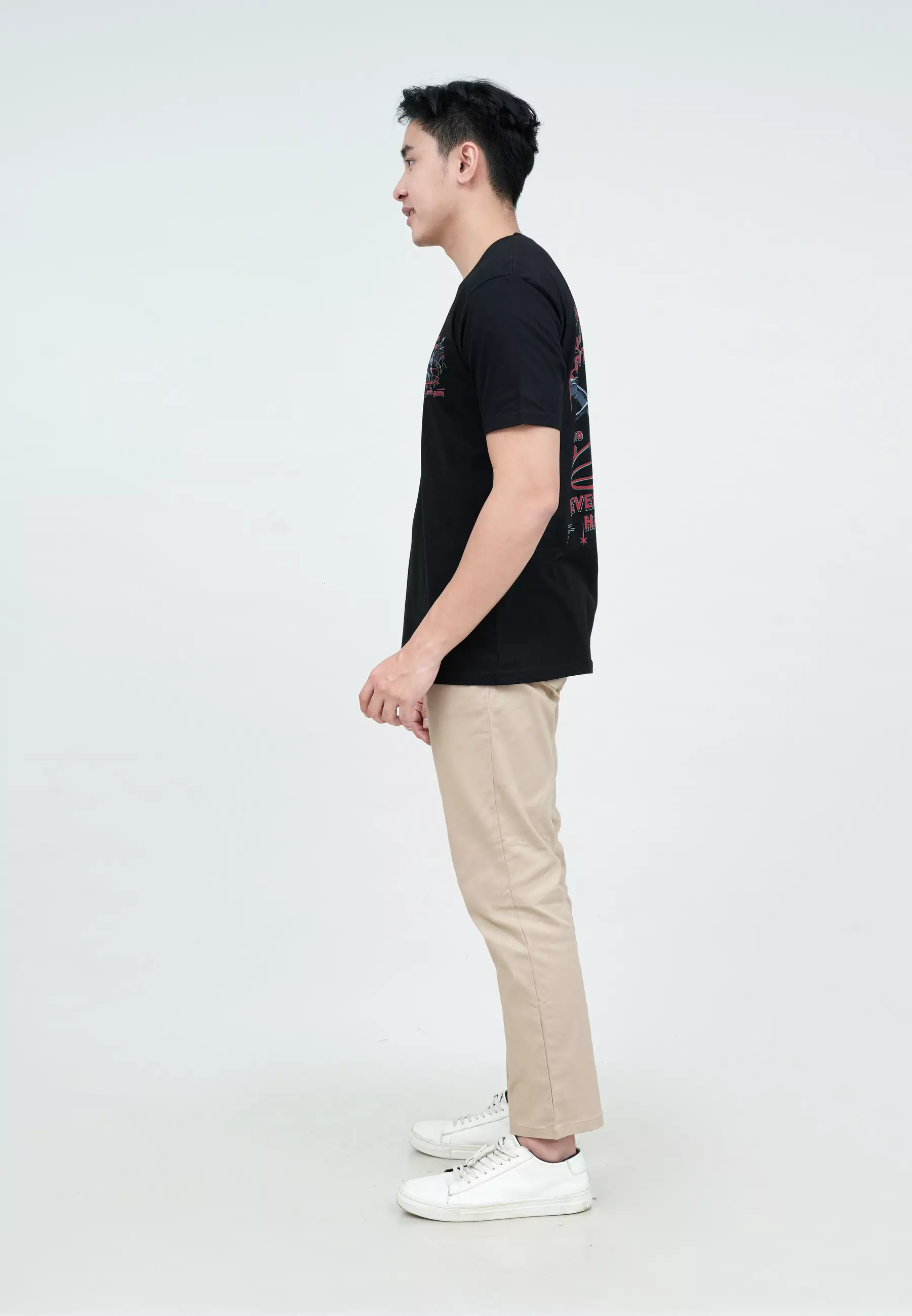 Houseofcuff T-shirt Kaos Hitam Never Have Been Tersedia Size S - 4XL