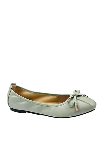 Twenty Eight Shoes green Comfortable Almond Toe Ballerina VF121822 D3C0ESH96346CBGS_1
