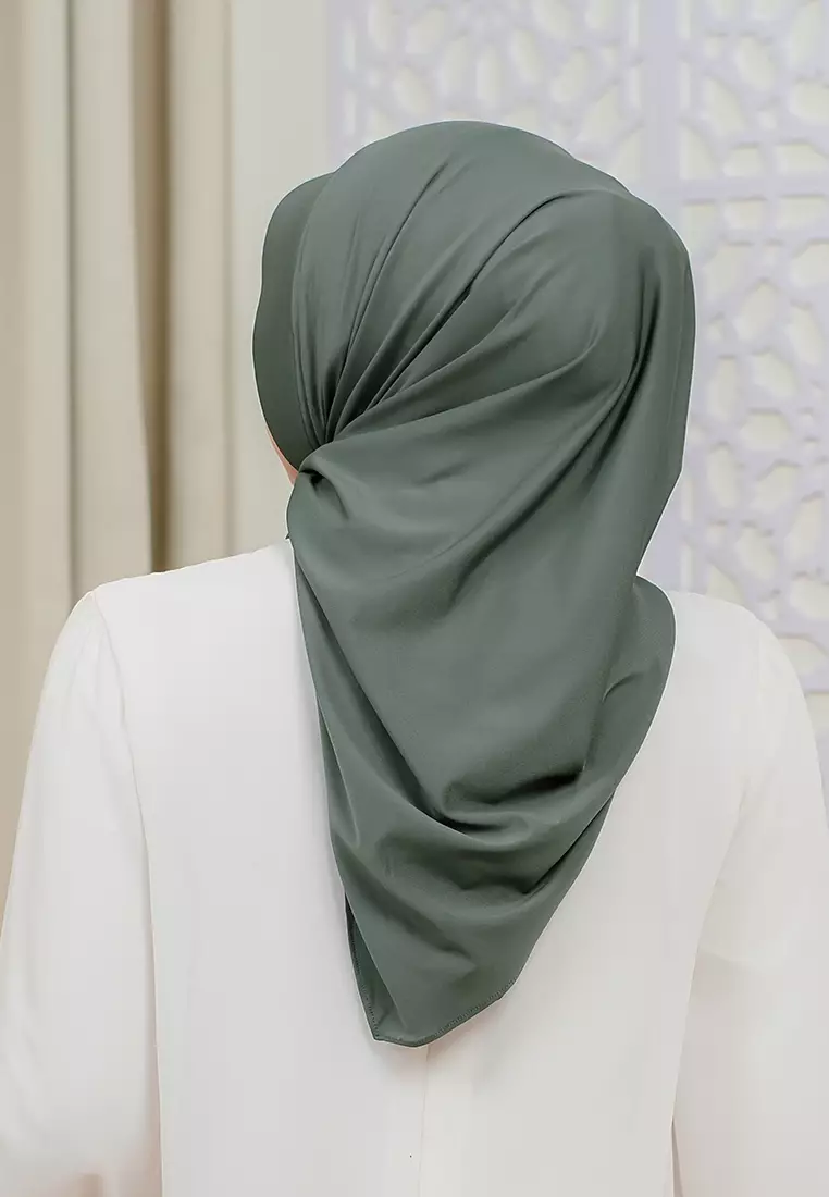 HIJAB INSTAN SOFTPAD AMEENA - PINE