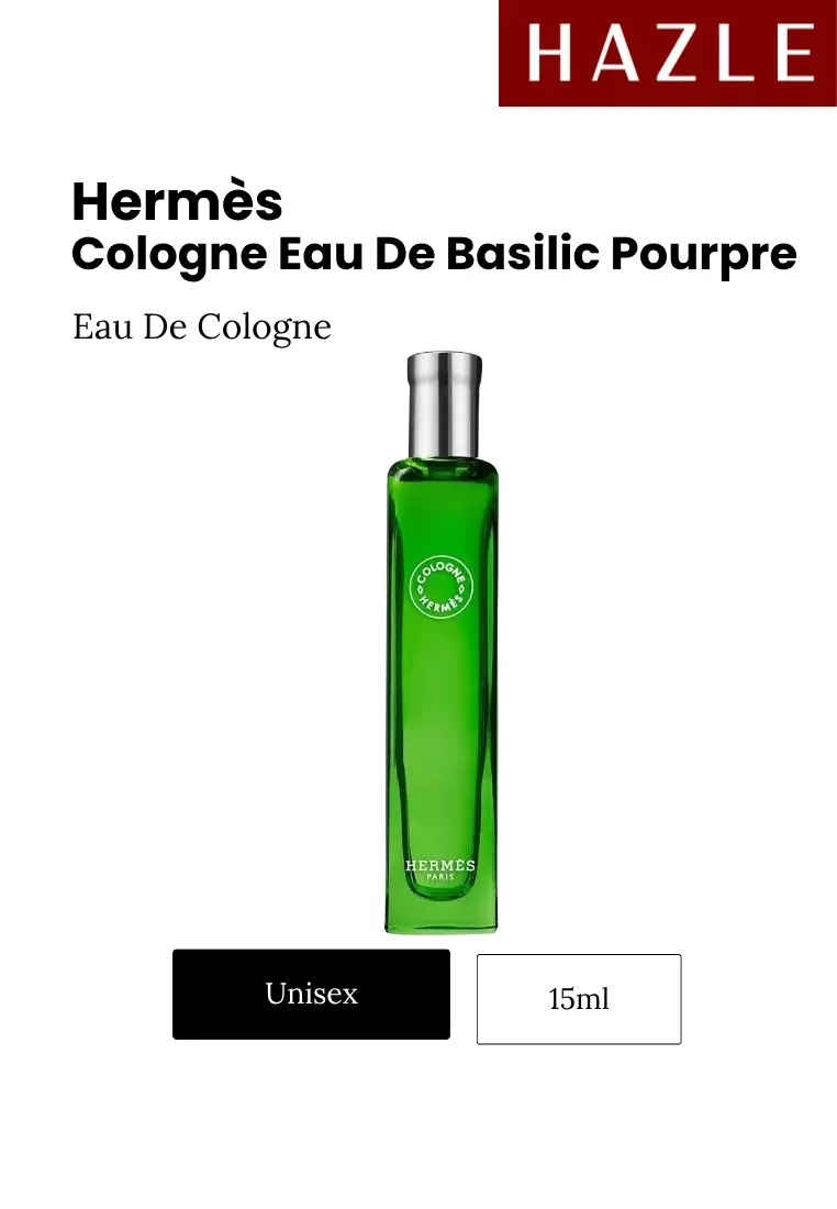 Cologne Eau de Basilic Pourpre Unisex EDC 15 ml
