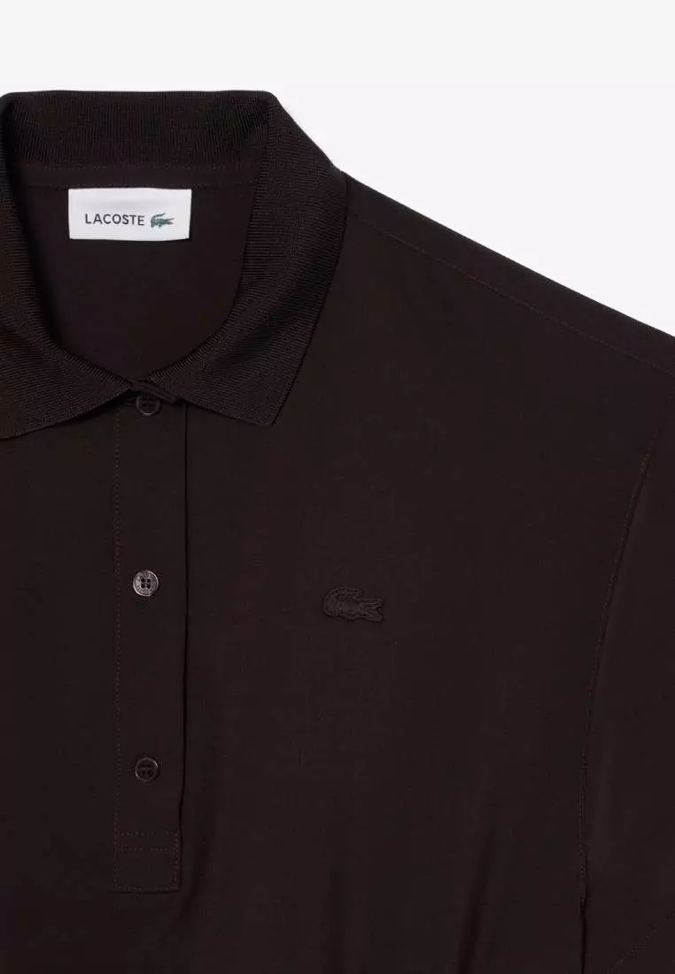 Wool blend Pleated Polo Dress