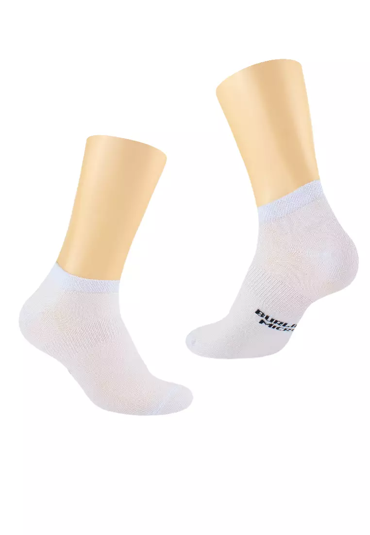Microban Ladies’ Cotton Lite Thin Casual Ankle Socks 3 pairs in a pack VLCKG19