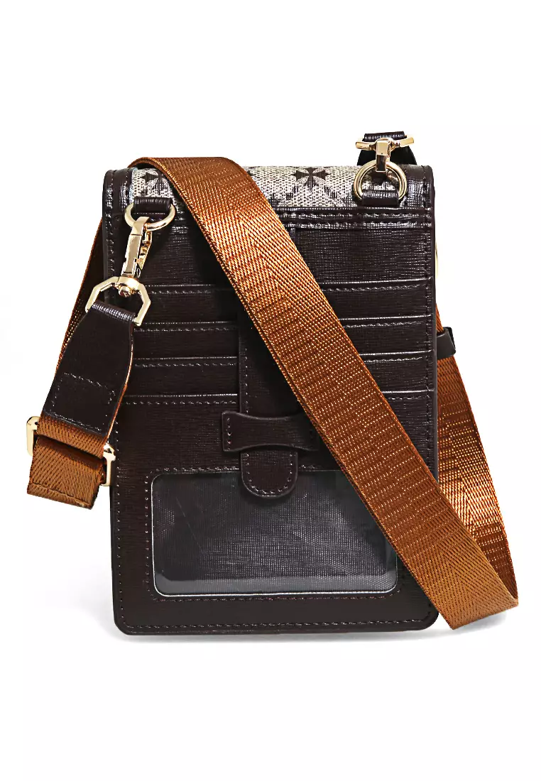 Tas Selempang Wanita Sling Bag Elegant Design Many Pocket Material Leather ORIGINAL