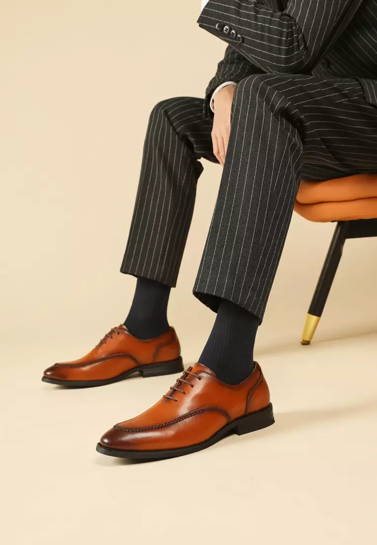 Basic Business Leather Oxford Shoes KB35511