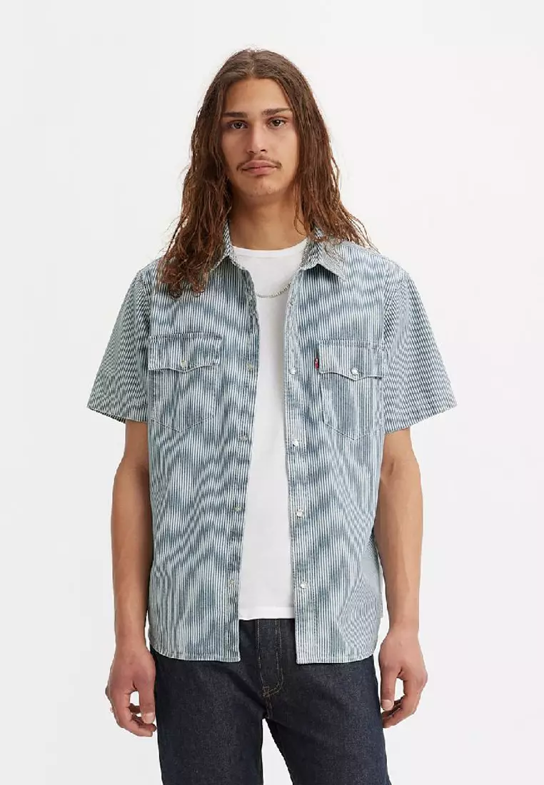 Buy Levi's Levi'S® Men'S ShortSleeve Relaxed Fit Western Shirt A5722