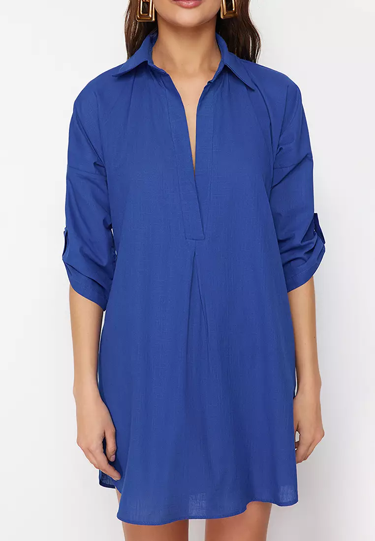 Mini Shirt Beach Dress