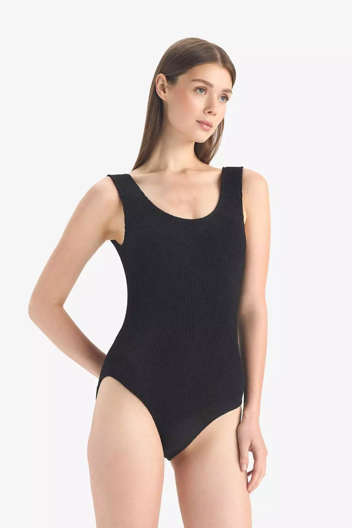 Regular Fit Wrap Swimsuit-Fall in Love E5915Ax25Sm
