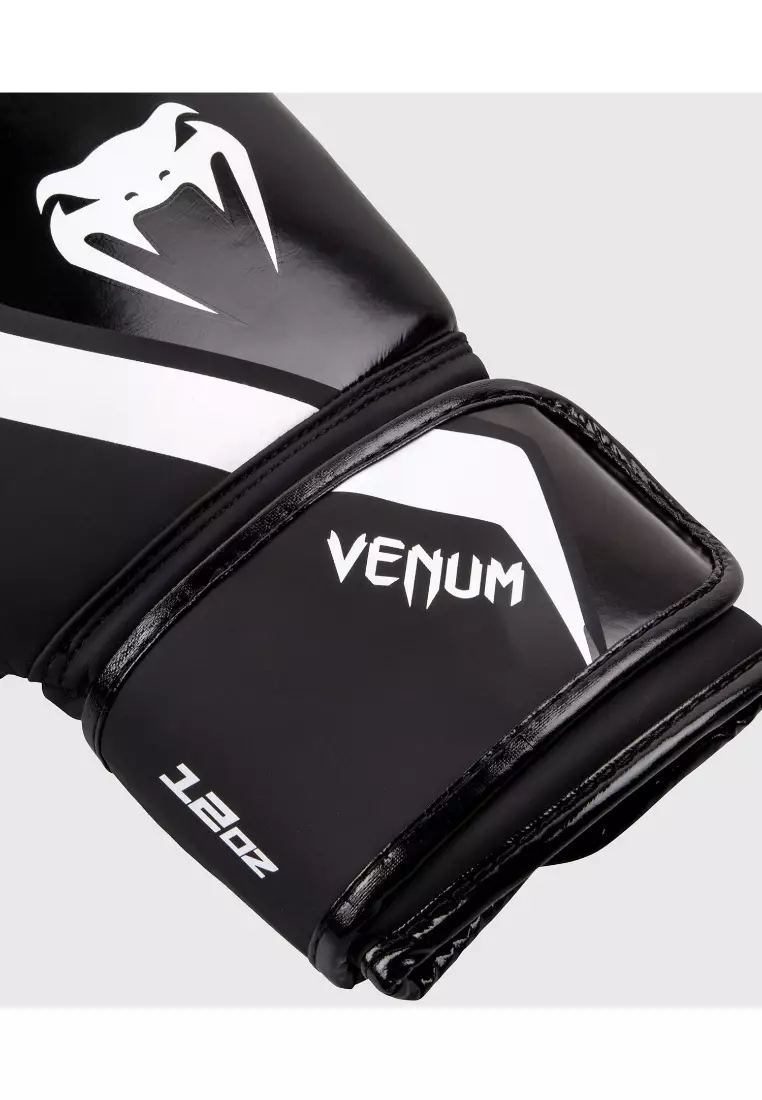 Venum Contender 2.0 Boxing Gloves - Black/Grey/White
