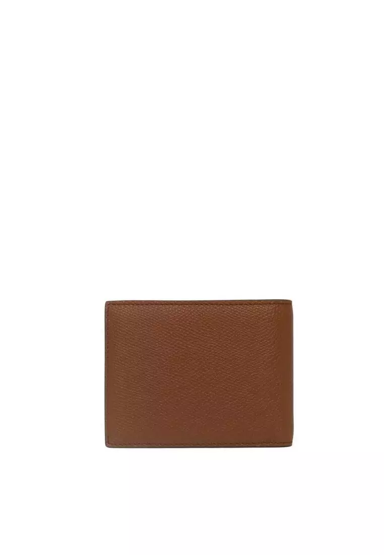 Vlogo Signature Grainy Calfskin Wallet