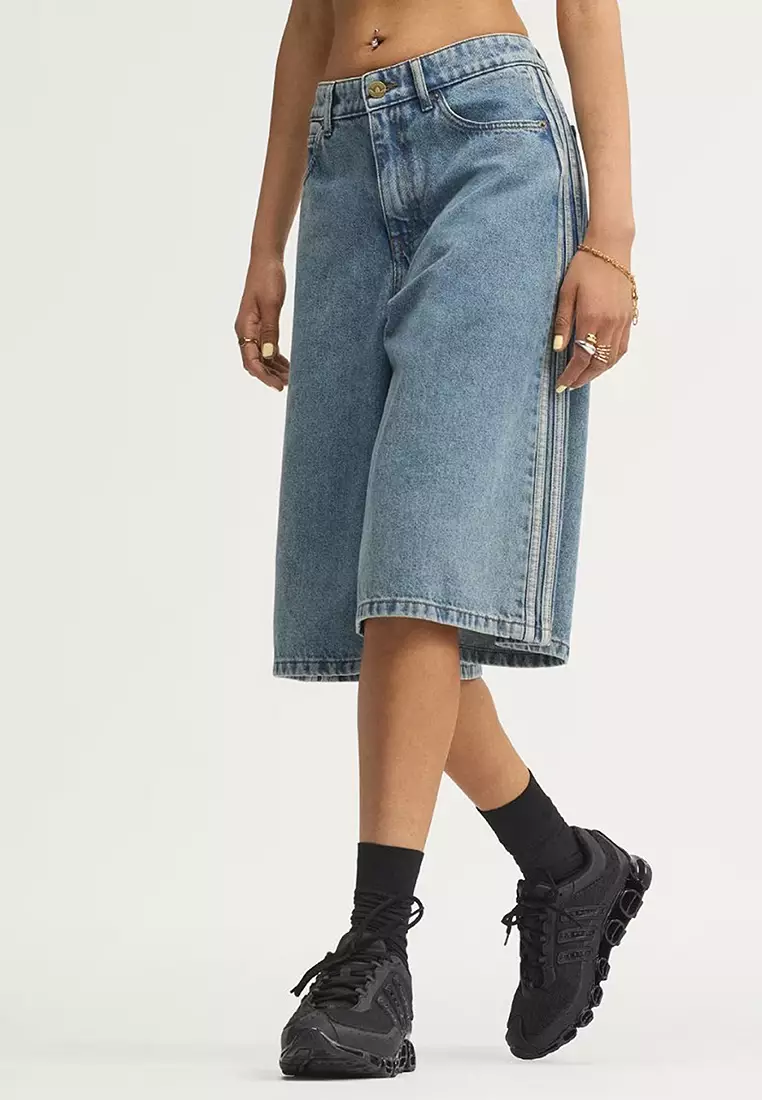 Buy ADIDAS Mid Rise Denim Jorts 2026 Online | ZALORA