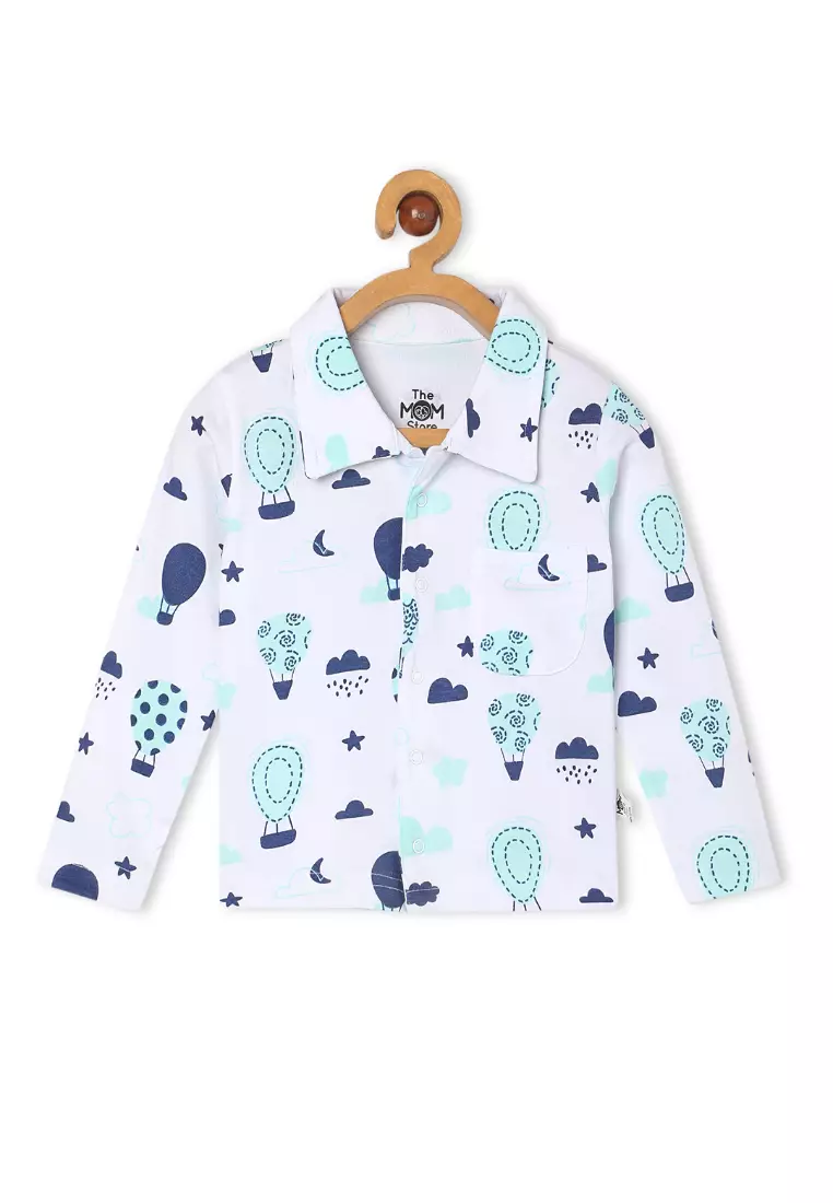Baby And Kids Pajama Nightsuit Set - Up in the Air