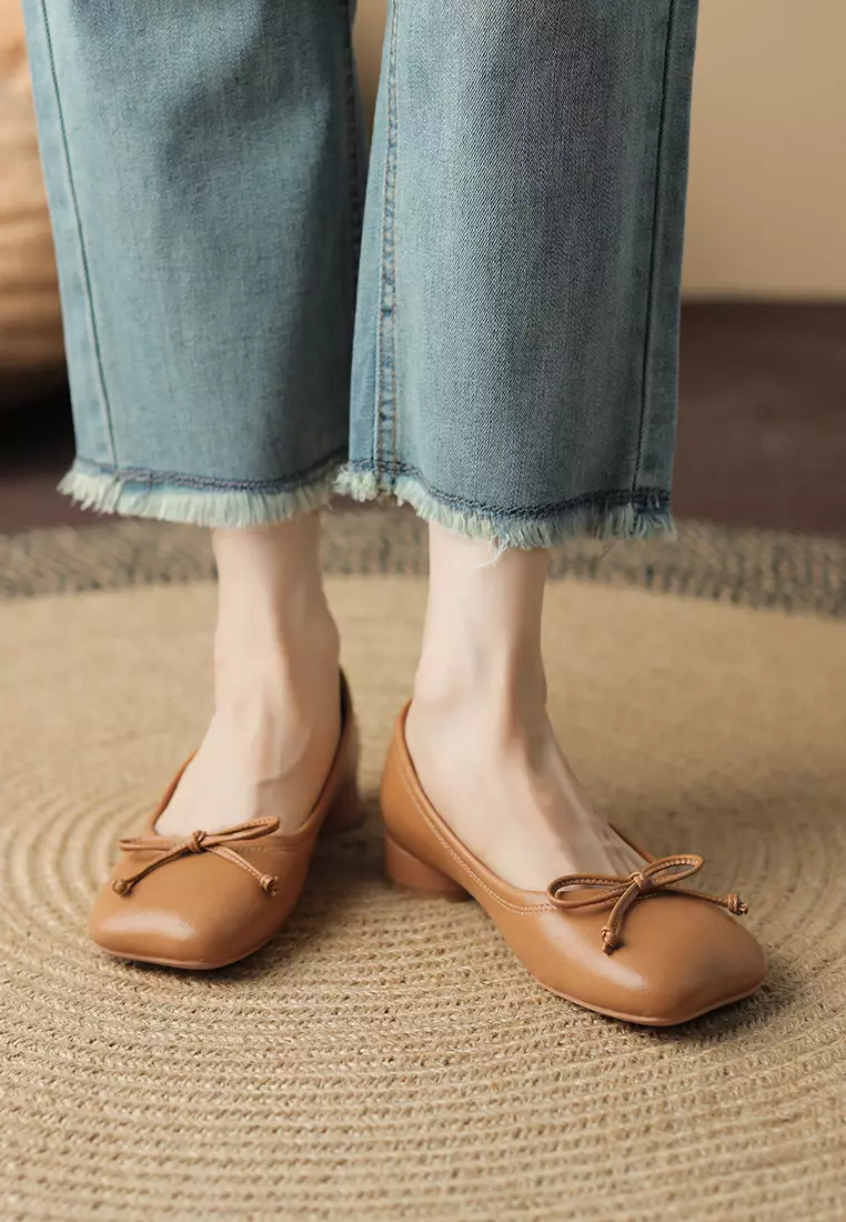 3CM Bow Knot Mary Jane Shoes XJ3688-2