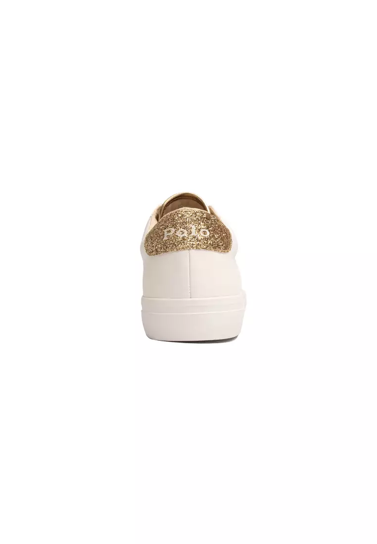 Ryley Sneaker - White/Gold (122710)