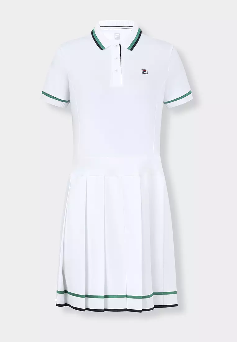 Fila white tennis sale dress