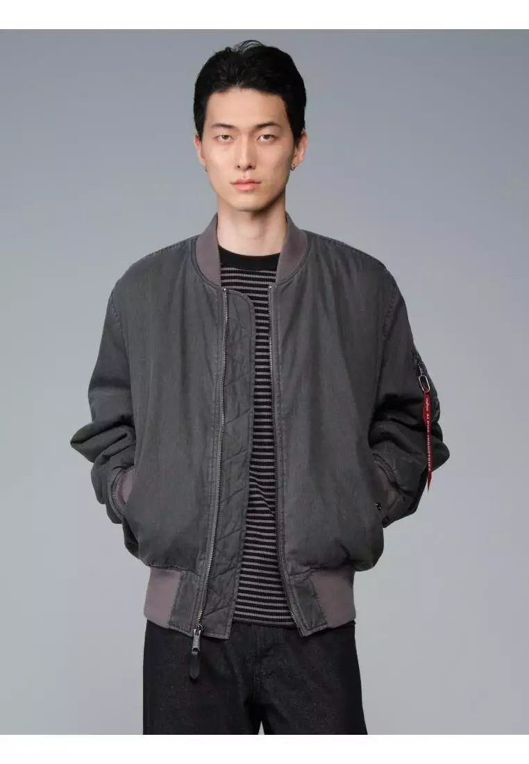 Buy Alpha Industries Inc MA-1 Heritage Fit Flight Jacket (Cotton