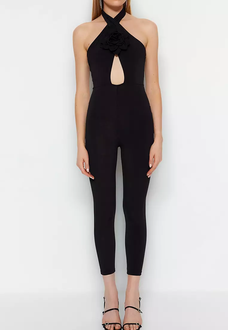 Halter Crop Jumpsuit