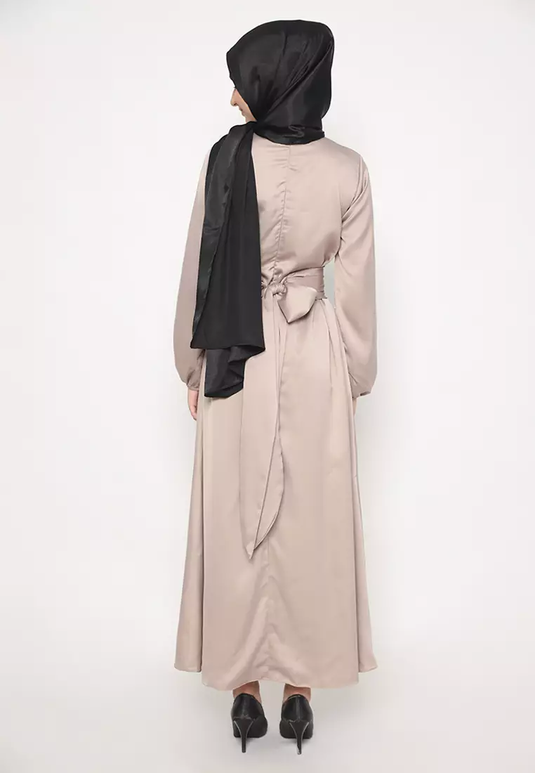 Sadina Dress Light Taupe