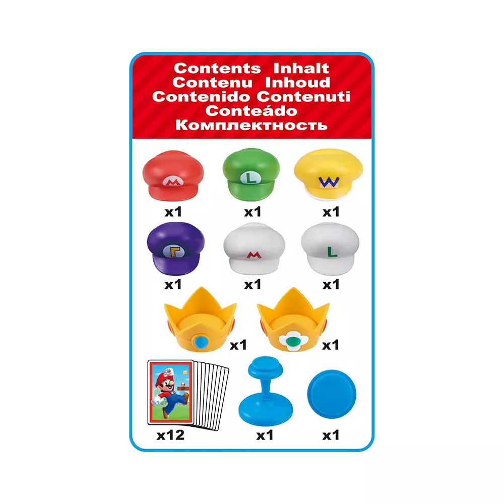 Epoch  Set Super Mario Cap Stacker - Mix