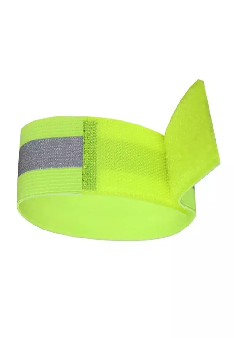 Gelang Keselamatan Reflective Bracelet Running Visibility 2PCS - B07 - Green