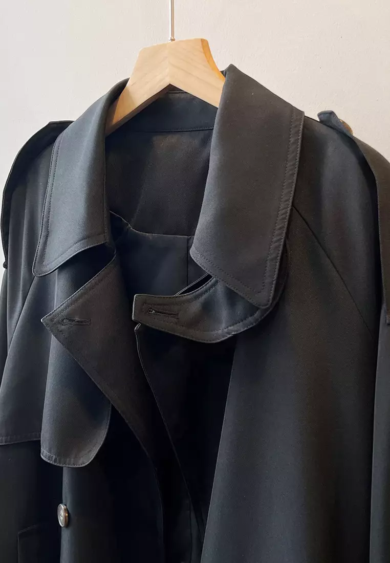 Buy Twenty Eight Shoes VANSA Double Breasted Midi Trench Coat VCW