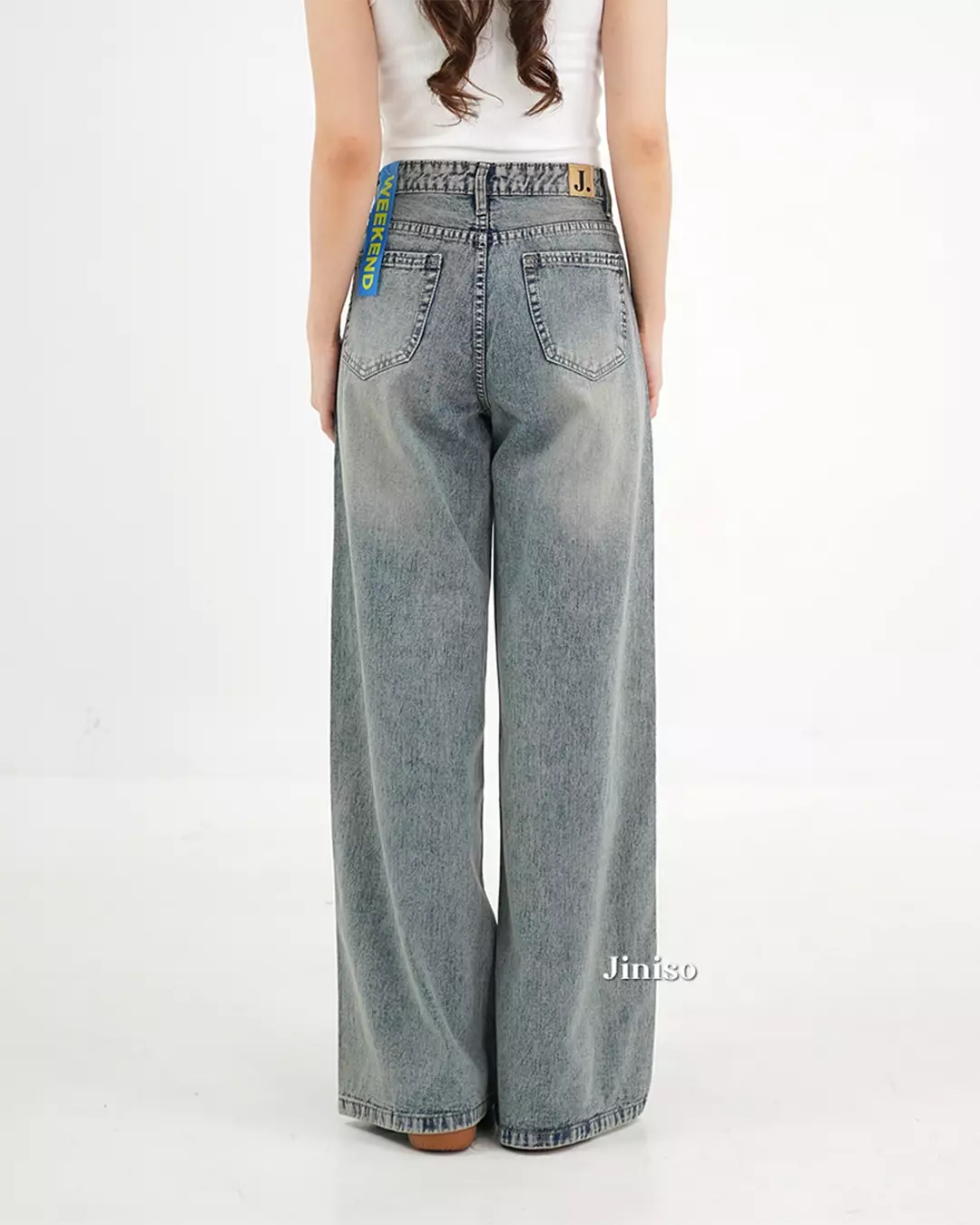 Highwaist Oversize Baggy Loose Jeans 777 WEEKEND