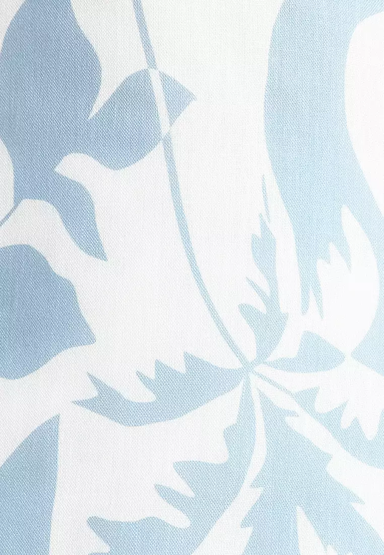 Tropical Icon Print Top and Pants Set