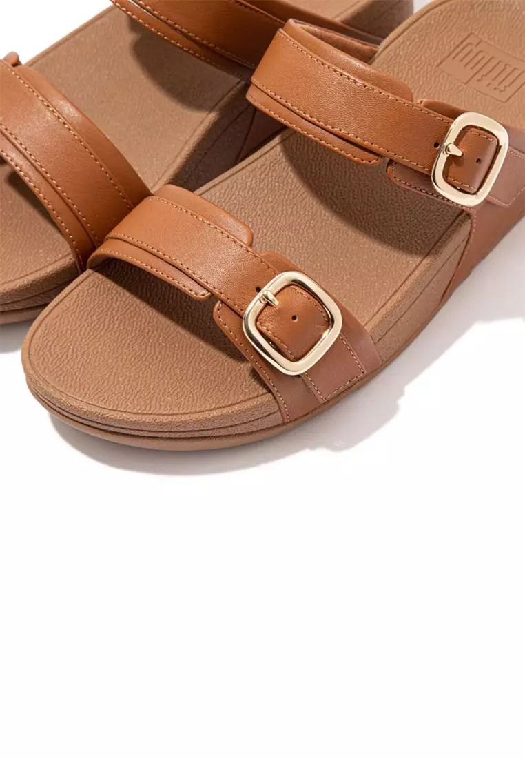 Buy FitFlop LULU Women's Adjustable Buckle Slides - Light
