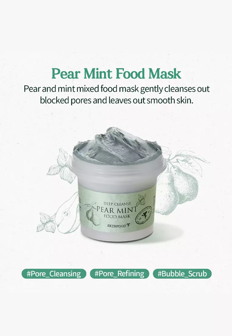 SKINFOOD - Pear Mint Food Mask