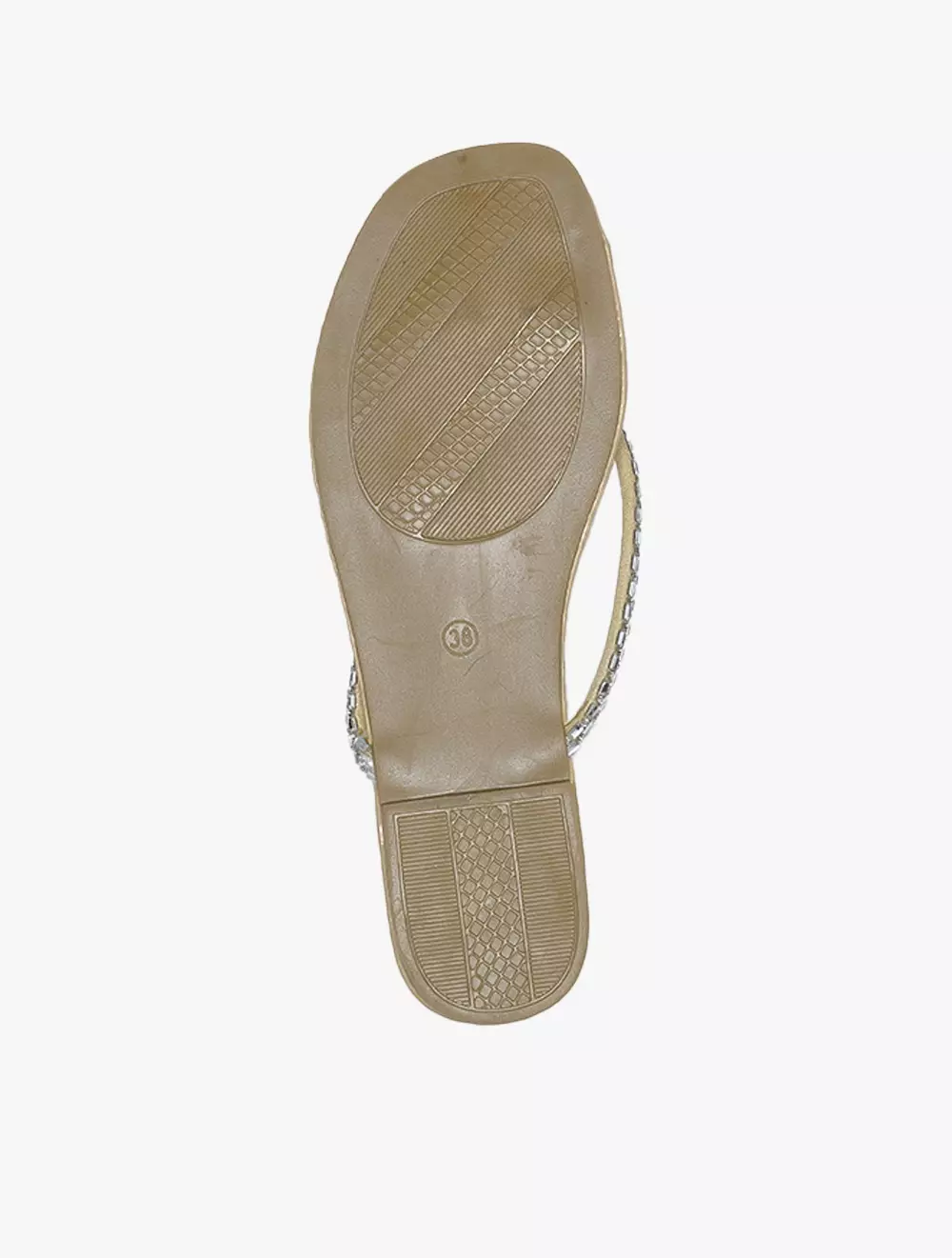 Payless Chrissie Womens Noble Flat Sandals - Silver_05