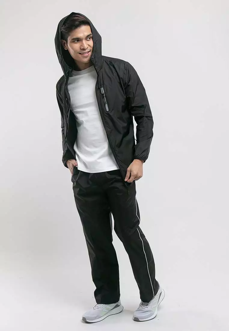 Forest Windbreaker Water Repellent Jacket - 30361-01Black