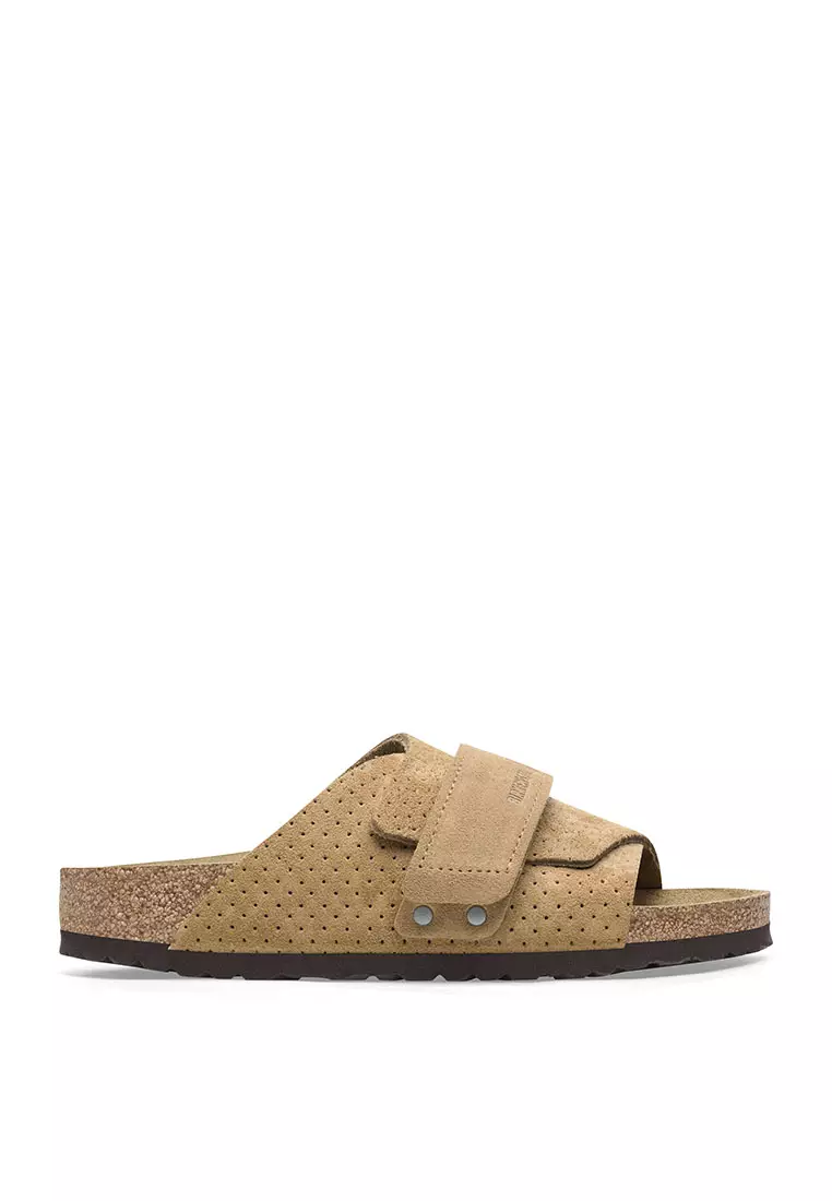 Discount on Birkenstock  shoes - SKU: Kyoto Suede Embossed
