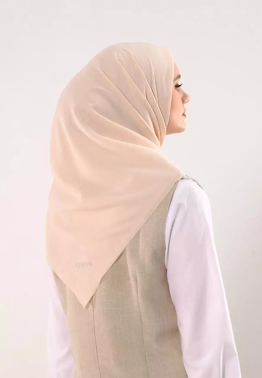 Marcella Plain Scarf | Hijab | Kerudung | Jilbab Segiempat