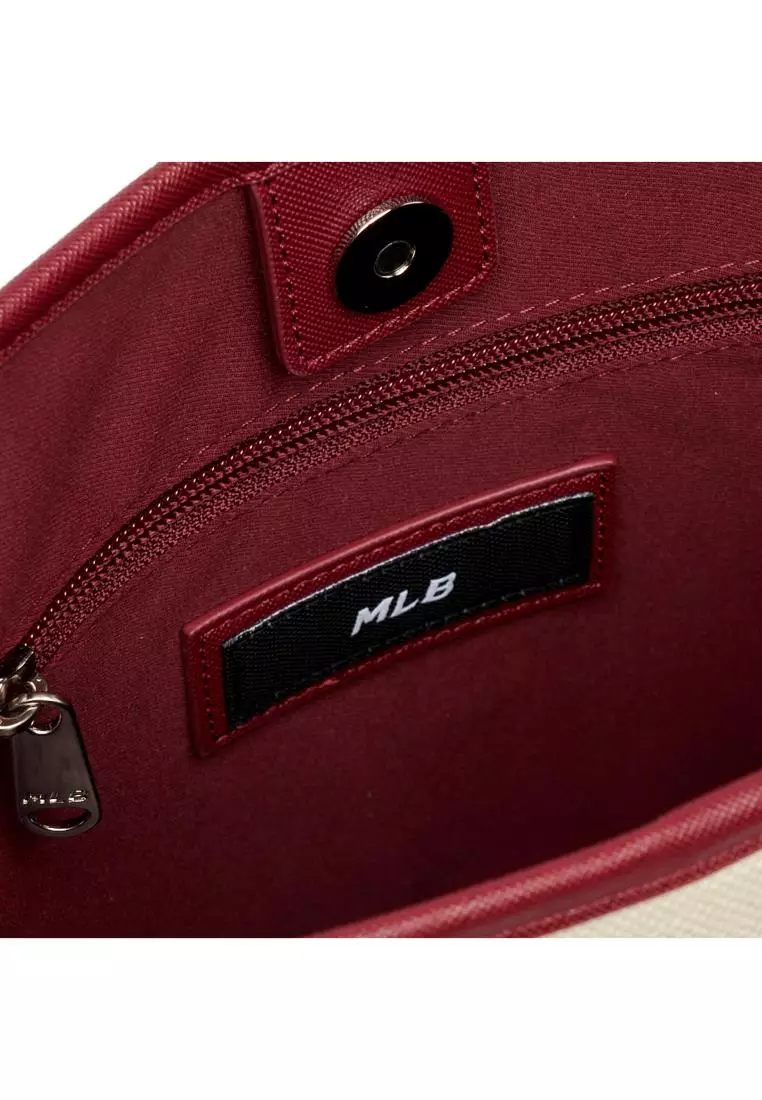 BASIC LETTERING CANVAS BUCKET BAG BOSTON RED SOX